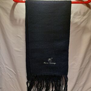 Luxurious Black Alpaca Scarves by Alpaca Caravans